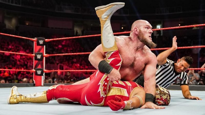 Lars Sullivan dominated the Lucha House Party